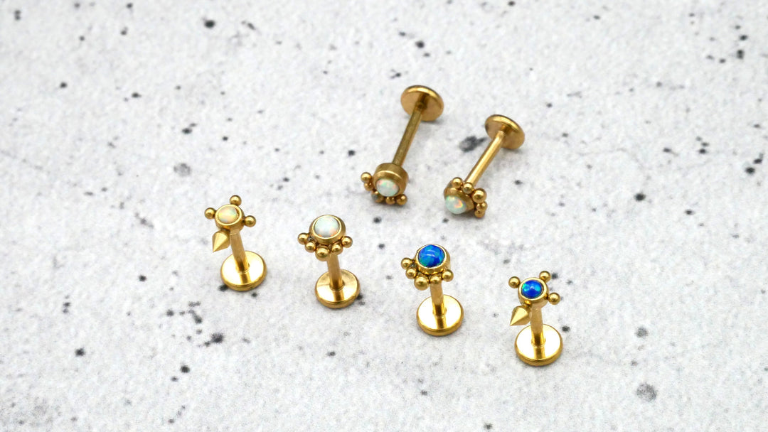 Piercing/Labret/Medusa/Tragus Chirurgenstahl - 1F/18