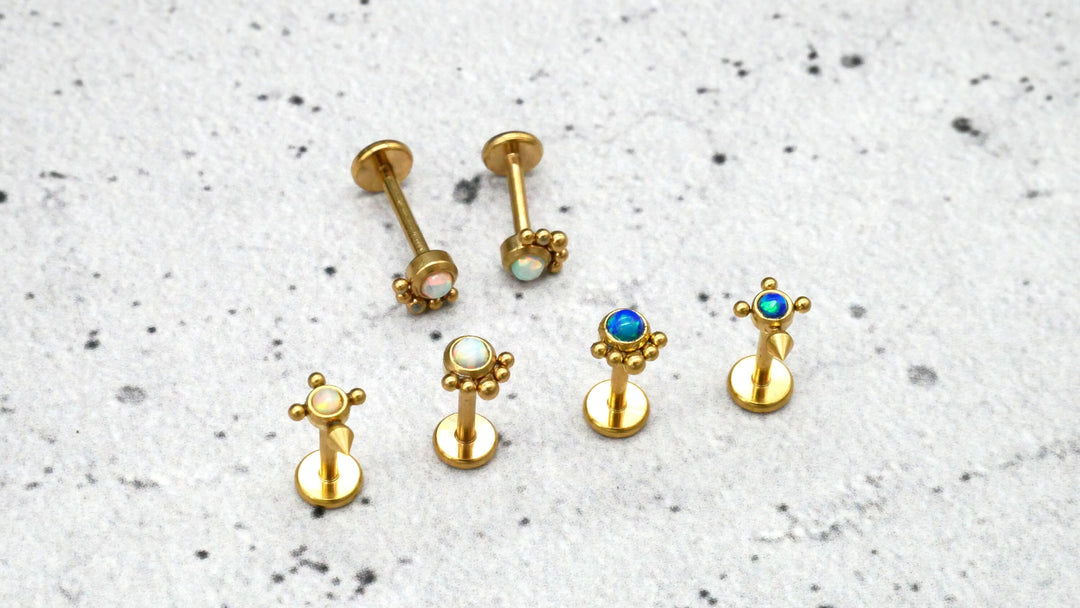 Piercing/Labret/Medusa/Tragus Chirurgenstahl - 1F/18