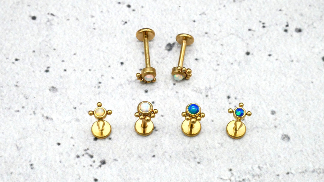 Piercing/Labret/Medusa/Tragus Chirurgenstahl - 1F/18