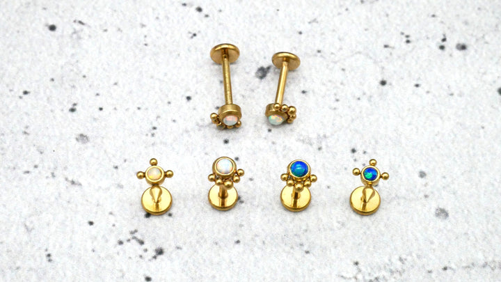 Piercing/Labret/Medusa/Tragus Chirurgenstahl - 1F/18