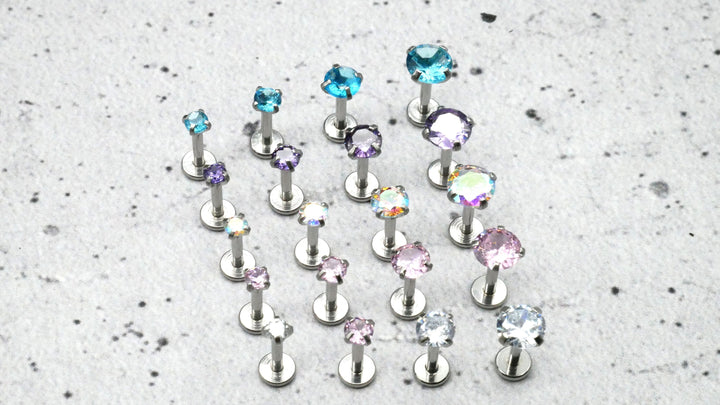 Piercing/Labret/Medusa/Tragus Chirurgenstahl - 1F/09