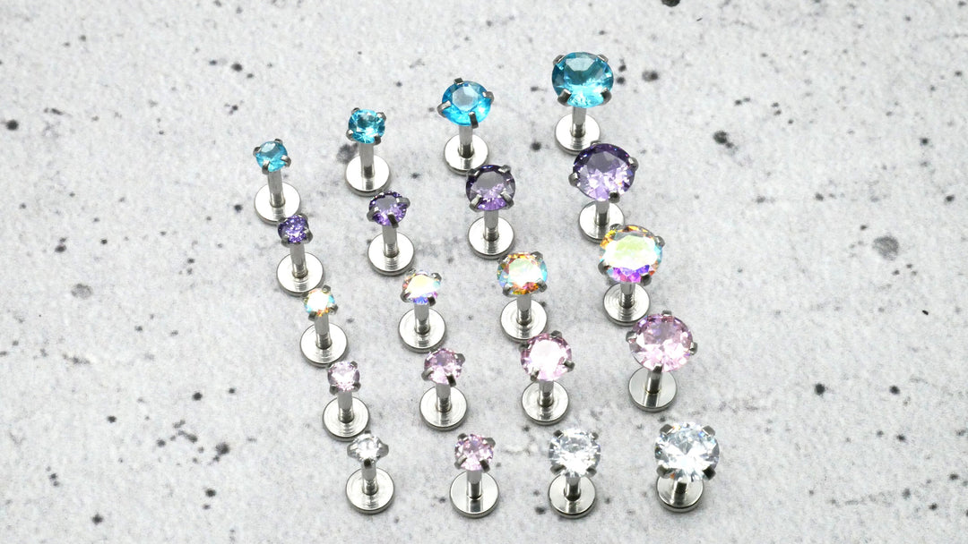 Piercing/Labret/Medusa/Tragus Chirurgenstahl - 1F/09