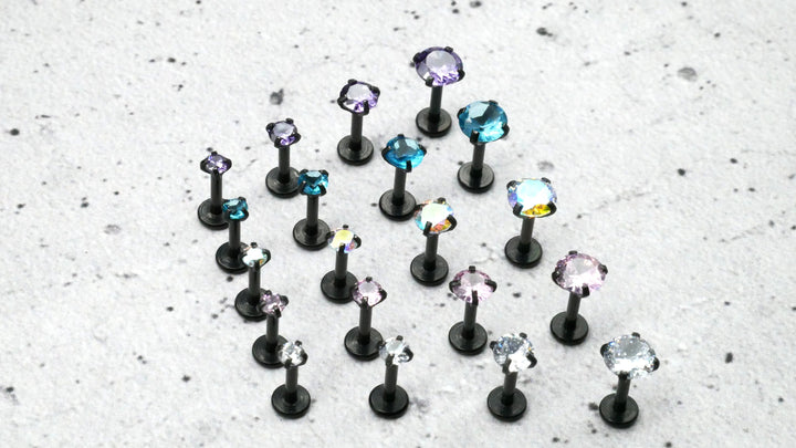 Piercing/Labret/Medusa/Tragus Chirurgenstahl - 1F/10
