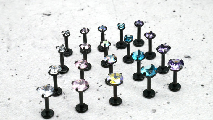 Piercing/Labret/Medusa/Tragus Chirurgenstahl - 1F/10