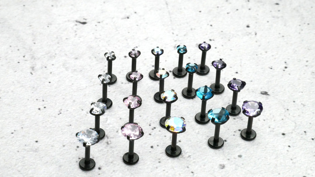 Piercing/Labret/Medusa/Tragus Chirurgenstahl - 1F/10
