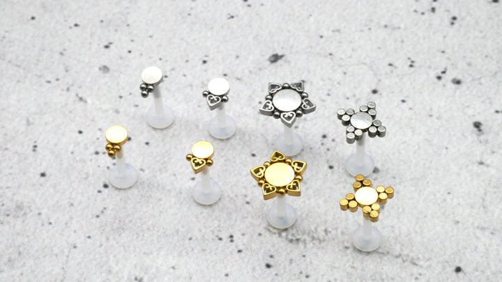 Piercing/Labret/Medusa Chirurgenstahl - 1I/11
