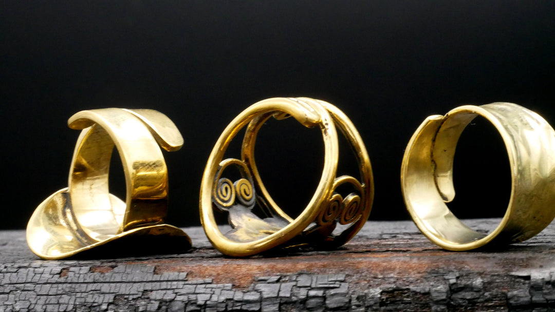 Fingerring Unisize Flower - N3
