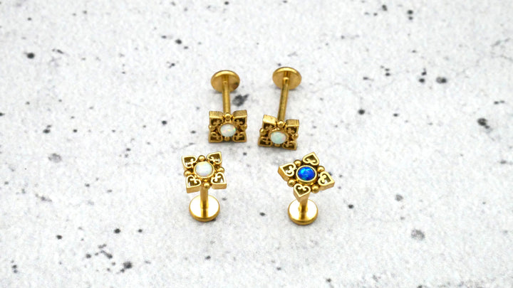 Piercing/Labret/Medusa/Tragus Chirurgenstahl - 1F/17