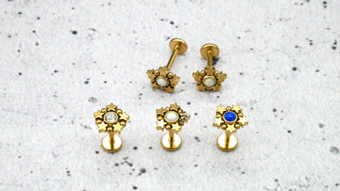 Piercing/Labret/Medusa/Tragus Chirurgenstahl - 1F/17