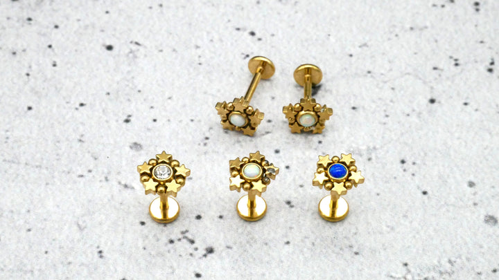Piercing/Labret/Medusa/Tragus Chirurgenstahl - 1F/17