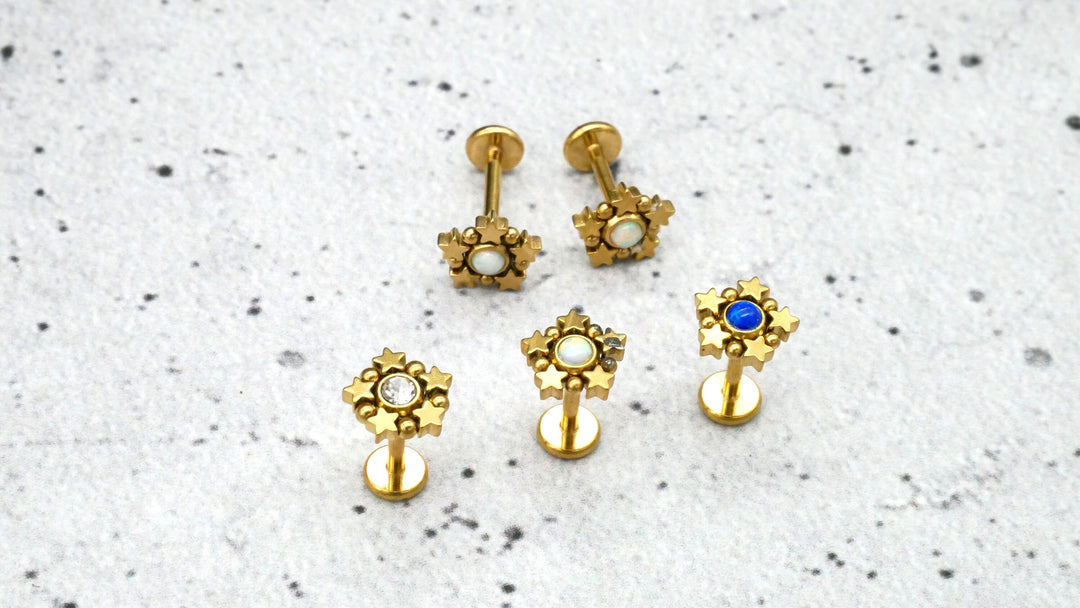 Piercing/Labret/Medusa/Tragus Chirurgenstahl - 1F/17