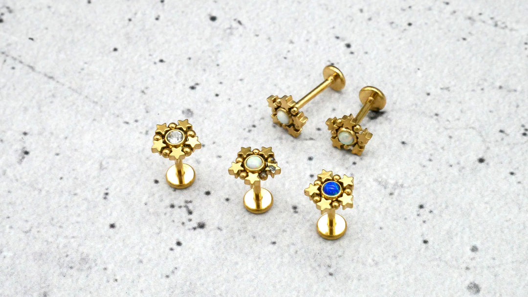 Piercing/Labret/Medusa/Tragus Chirurgenstahl - 1F/17