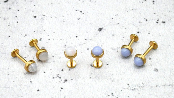 Piercing/Labret/Medusa/Tragus Chirurgenstahl - 1O/06