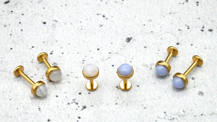 Piercing/Labret/Medusa/Tragus Chirurgenstahl - 1O/06