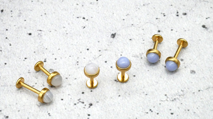 Piercing/Labret/Medusa/Tragus Chirurgenstahl - 1O/06
