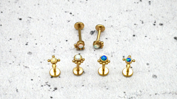 Piercing/Labret/Medusa/Tragus Chirurgenstahl - 1F/18