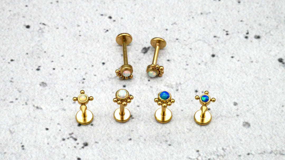 Piercing/Labret/Medusa/Tragus Chirurgenstahl - 1F/18