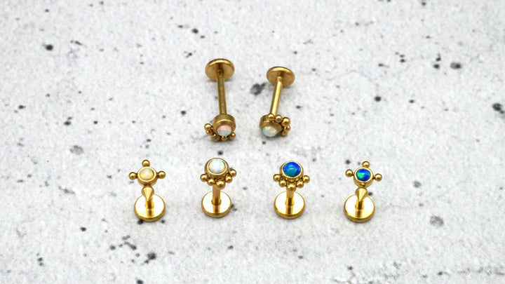 Piercing/Labret/Medusa/Tragus Chirurgenstahl - 1F/18