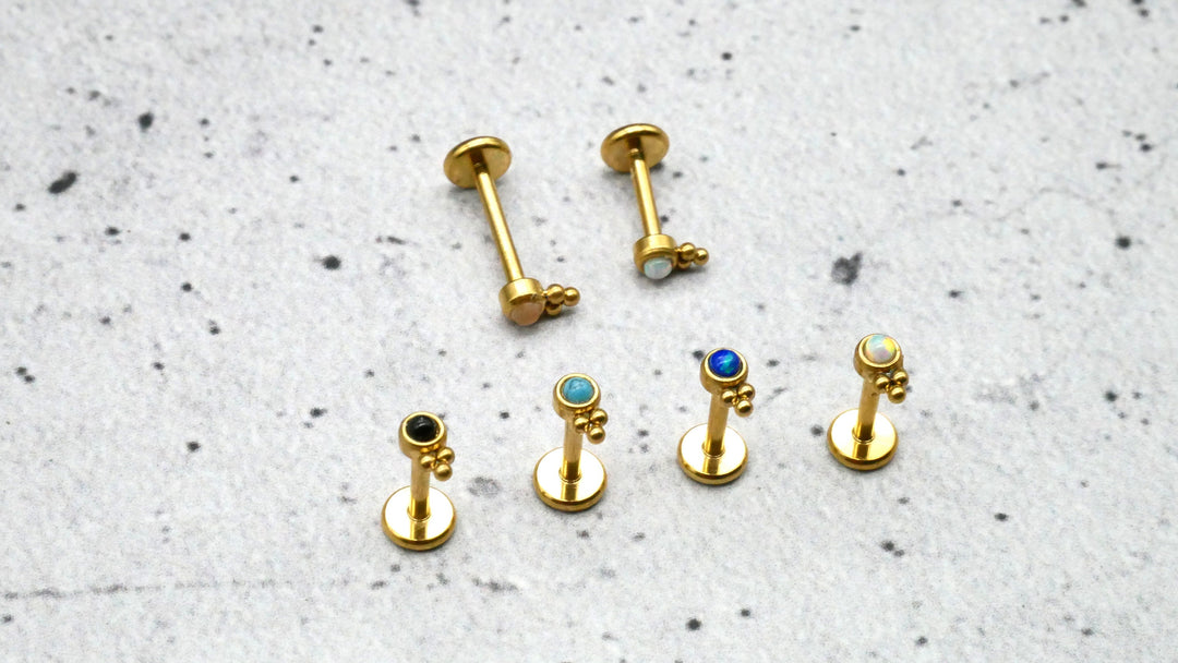 Piercing/Labret/Medusa/Tragus Chirurgenstahl - 1F/16