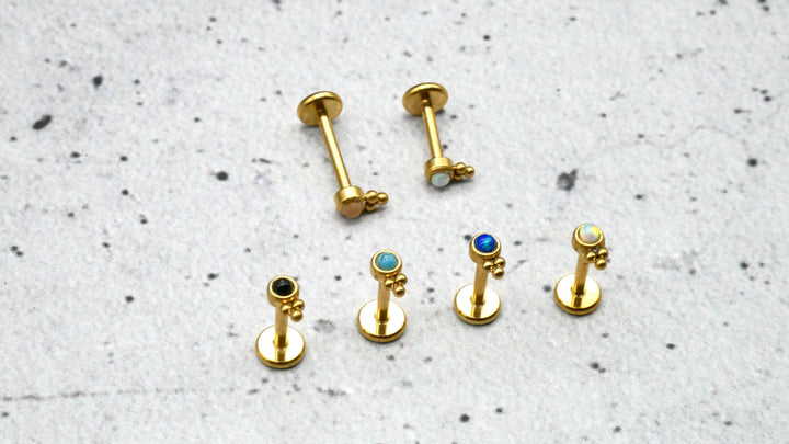 Piercing/Labret/Medusa/Tragus Chirurgenstahl - 1F/16