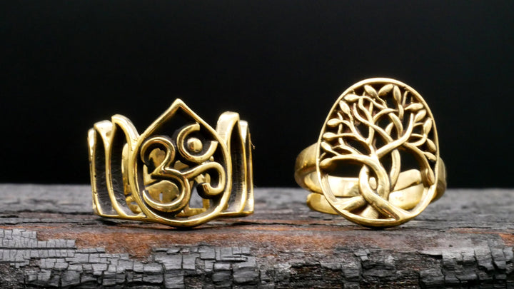 Fingerring Unisize Bodhi Tree - N3