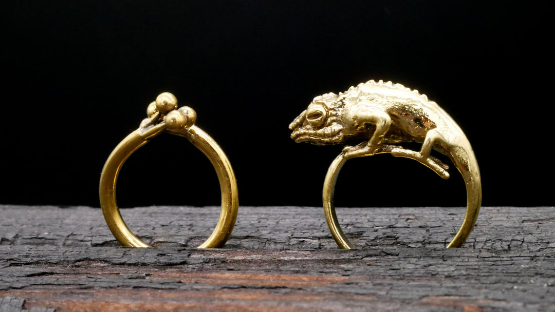 Fingerring Unisize Geko - N3