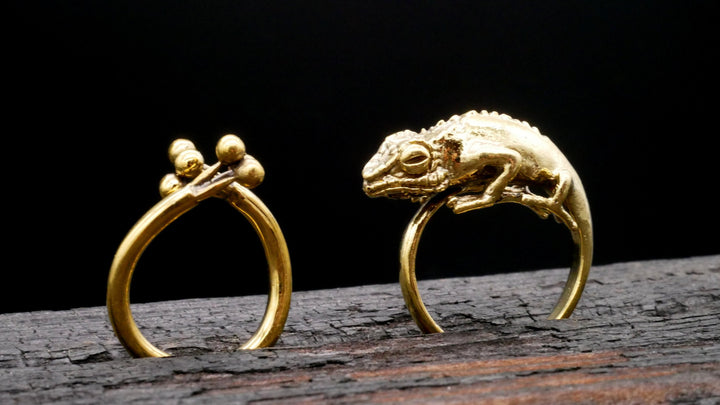 Fingerring Unisize Geko - N3
