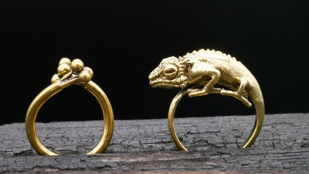 Fingerring Unisize Geko - N3