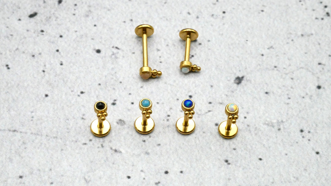 Piercing/Labret/Medusa/Tragus Chirurgenstahl - 1F/16