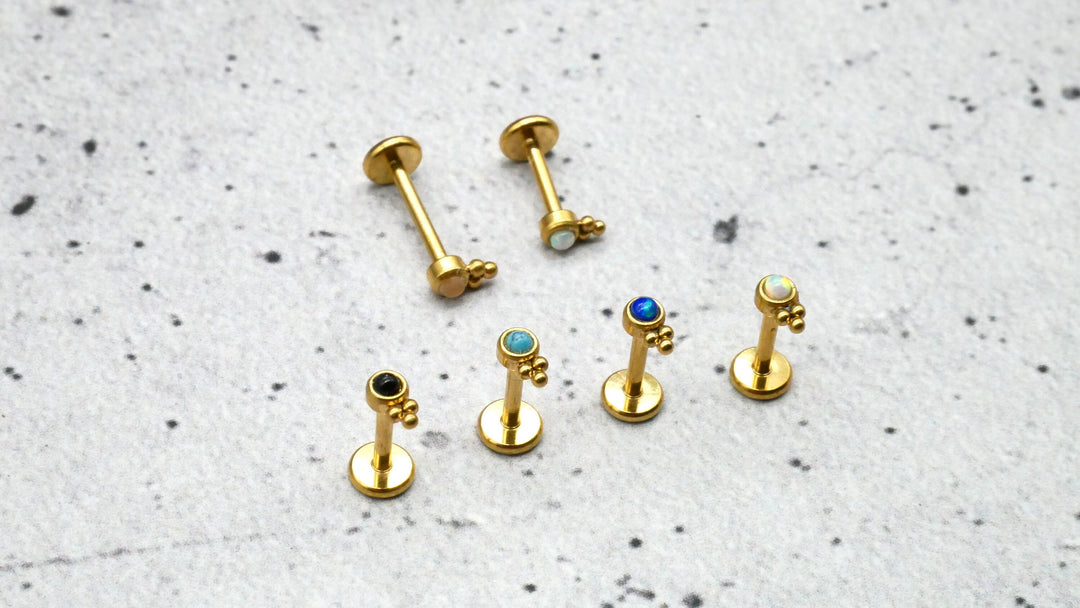 Piercing/Labret/Medusa/Tragus Chirurgenstahl - 1F/16
