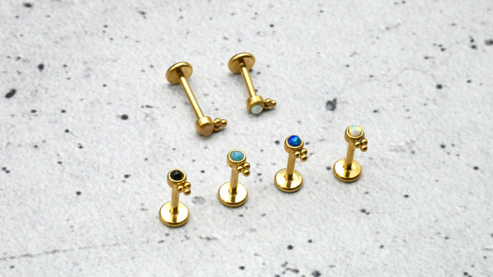 Piercing/Labret/Medusa/Tragus Chirurgenstahl - 1F/16