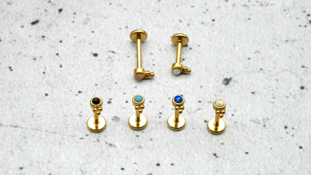 Piercing/Labret/Medusa/Tragus Chirurgenstahl - 1F/16