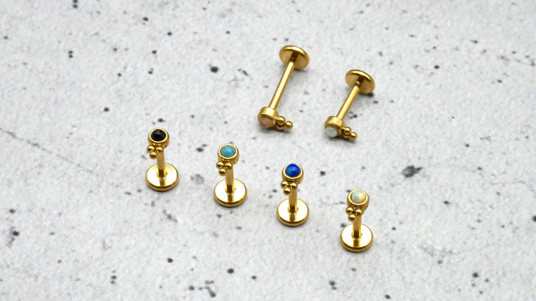 Piercing/Labret/Medusa/Tragus Chirurgenstahl - 1F/16