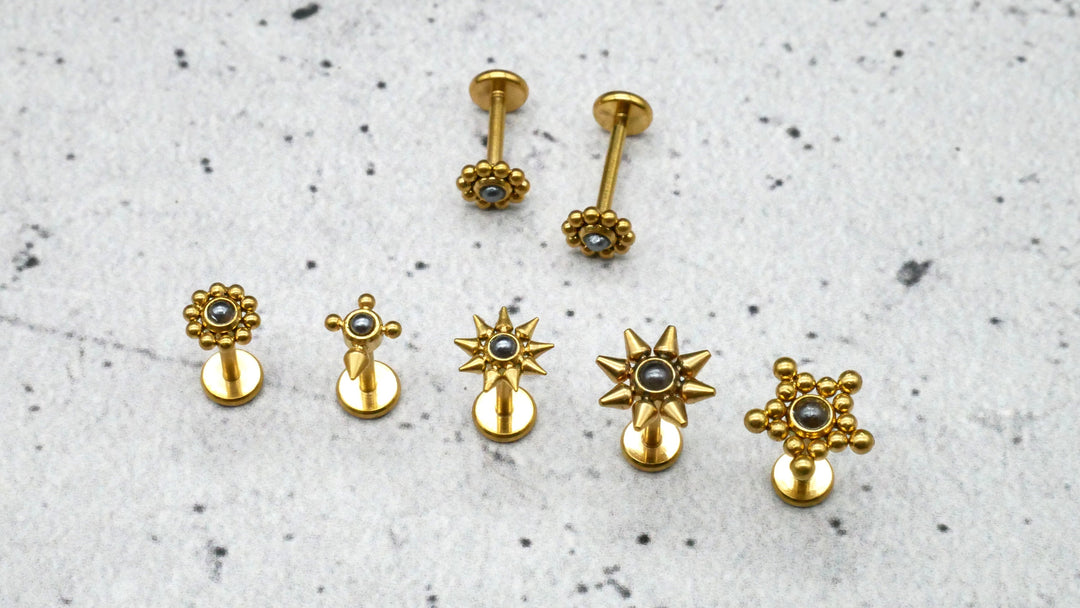 Piercing/Labret/Medusa/Tragus Chirurgenstahl - 1G/04