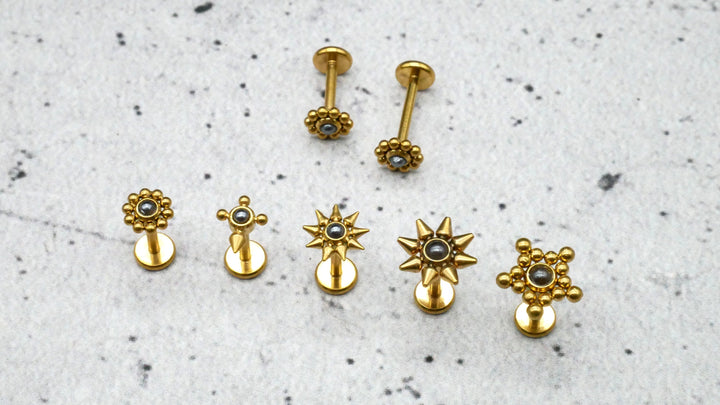 Piercing/Labret/Medusa/Tragus Chirurgenstahl - 1G/04