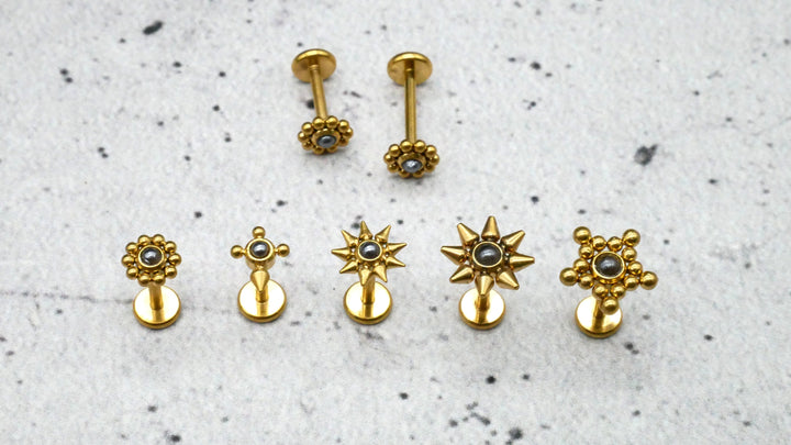 Piercing/Labret/Medusa/Tragus Chirurgenstahl - 1G/04