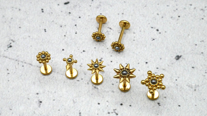 Piercing/Labret/Medusa/Tragus Chirurgenstahl - 1G/04