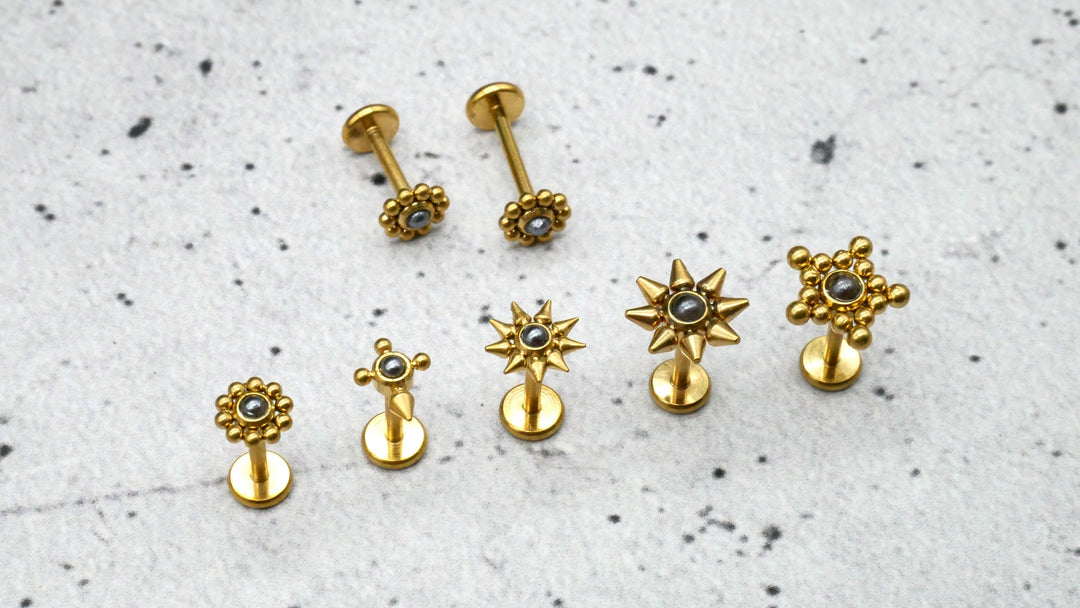 Piercing/Labret/Medusa/Tragus Chirurgenstahl - 1G/04