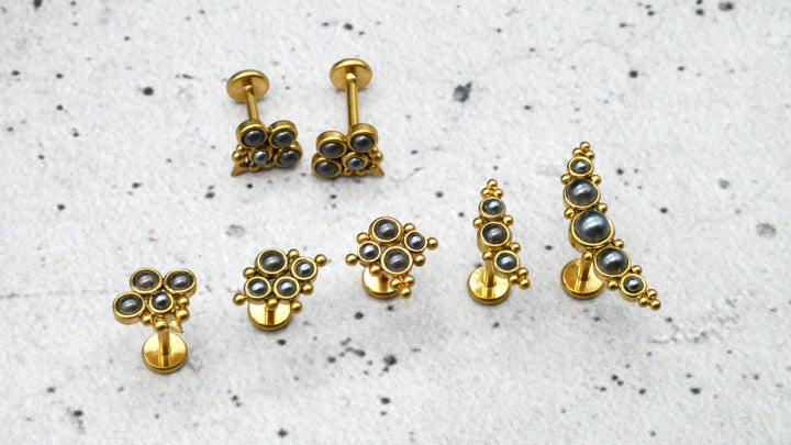 Piercing/Labret/Medusa/Tragus Chirurgenstahl - 1G/05