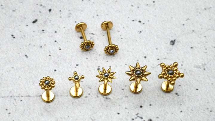 Piercing/Labret/Medusa/Tragus Chirurgenstahl - 1G/04