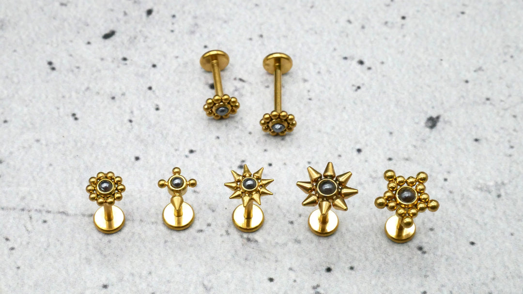 Piercing/Labret/Medusa/Tragus Chirurgenstahl - 1G/04