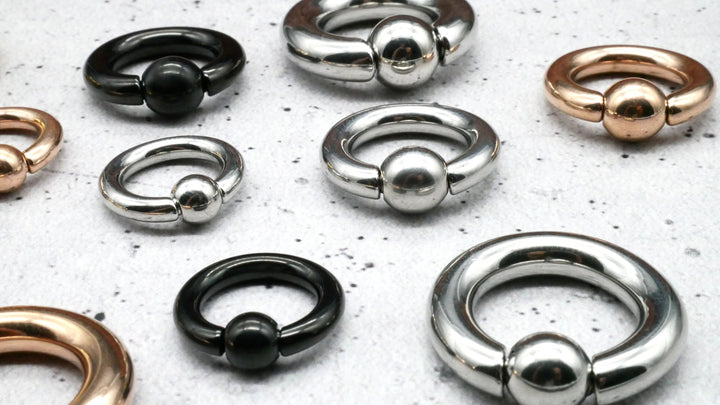 Piercing Ball Closed RIng - O2