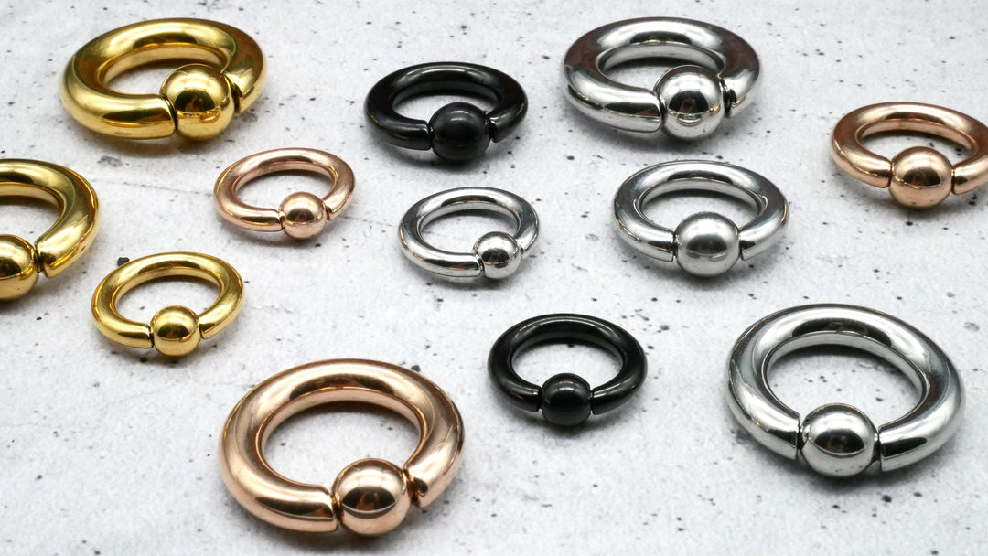 Piercing Ball Closed RIng - O2