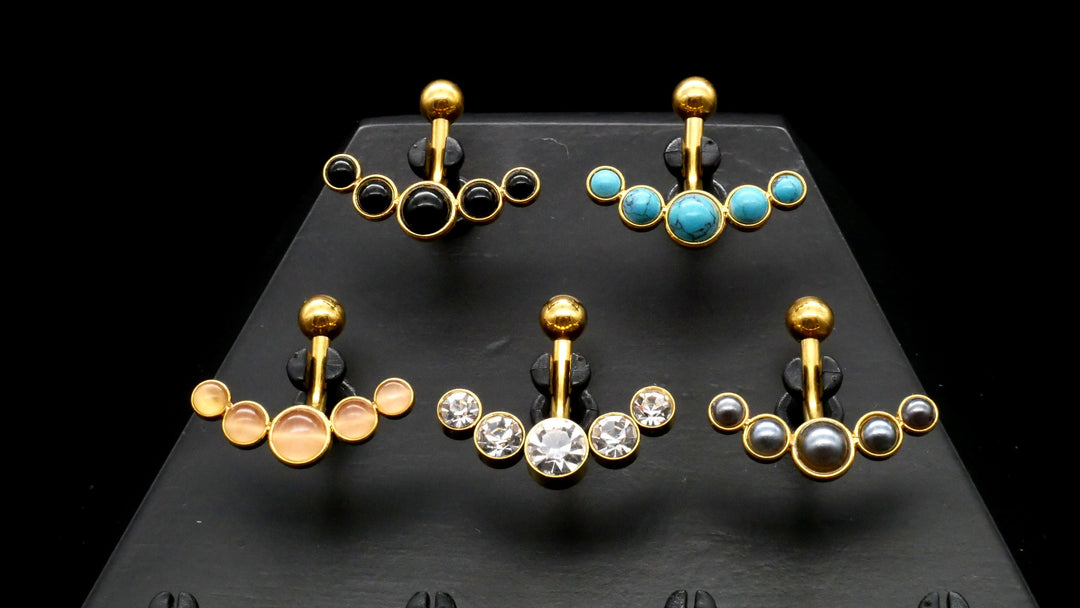 Bauchnabelpiercing Chirurgenstahl - 1M/15