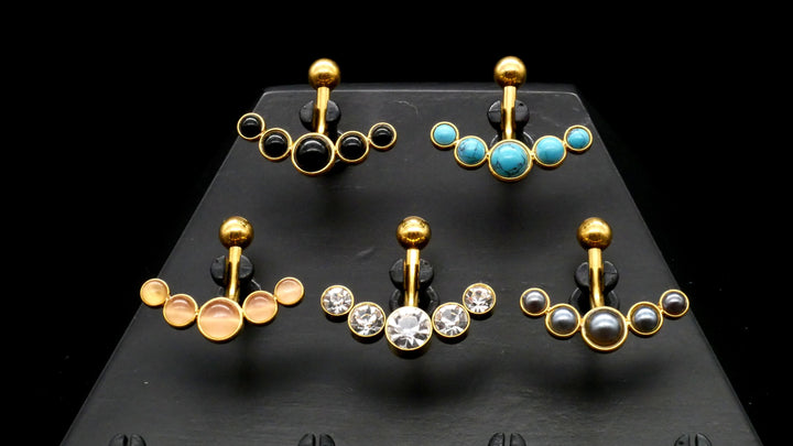 Bauchnabelpiercing Chirurgenstahl - 1M/15