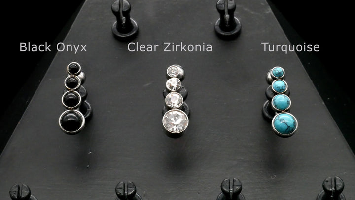 Bauchnabelpiercing Chirurgenstahl - 1M/14
