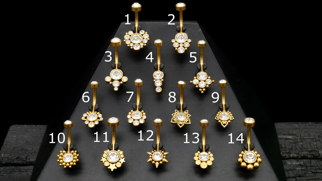 Bauchnabelpiercing Chirurgenstahl - 1M/05