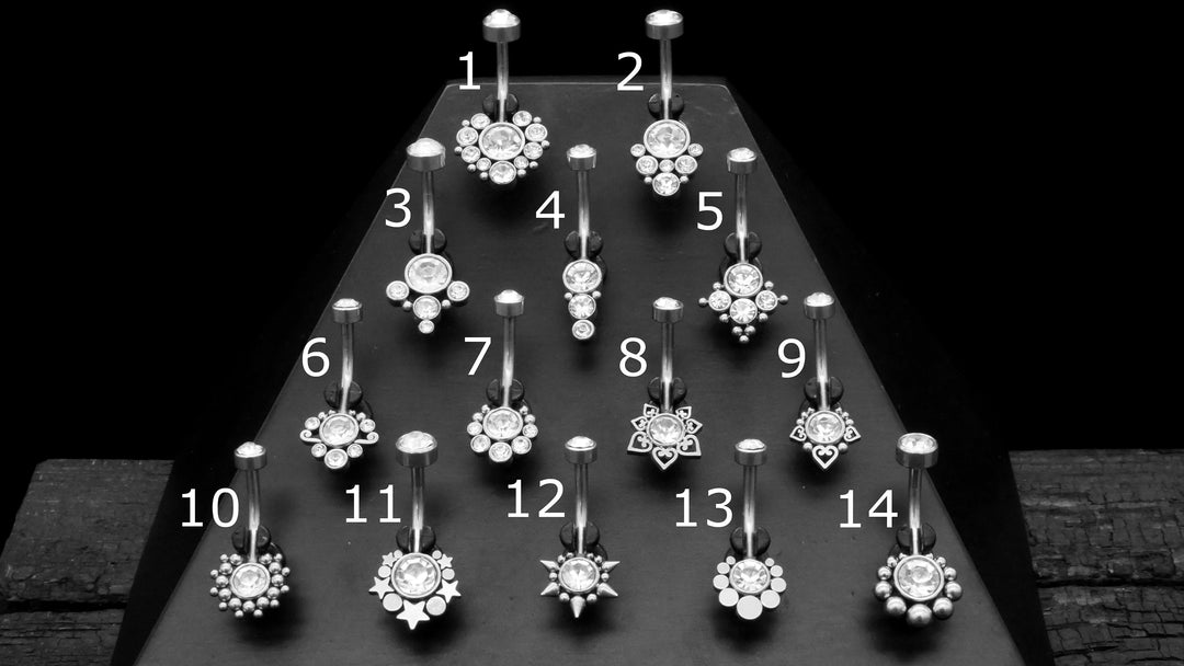 Bauchnabelpiercing Chirurgenstahl - 1M/05
