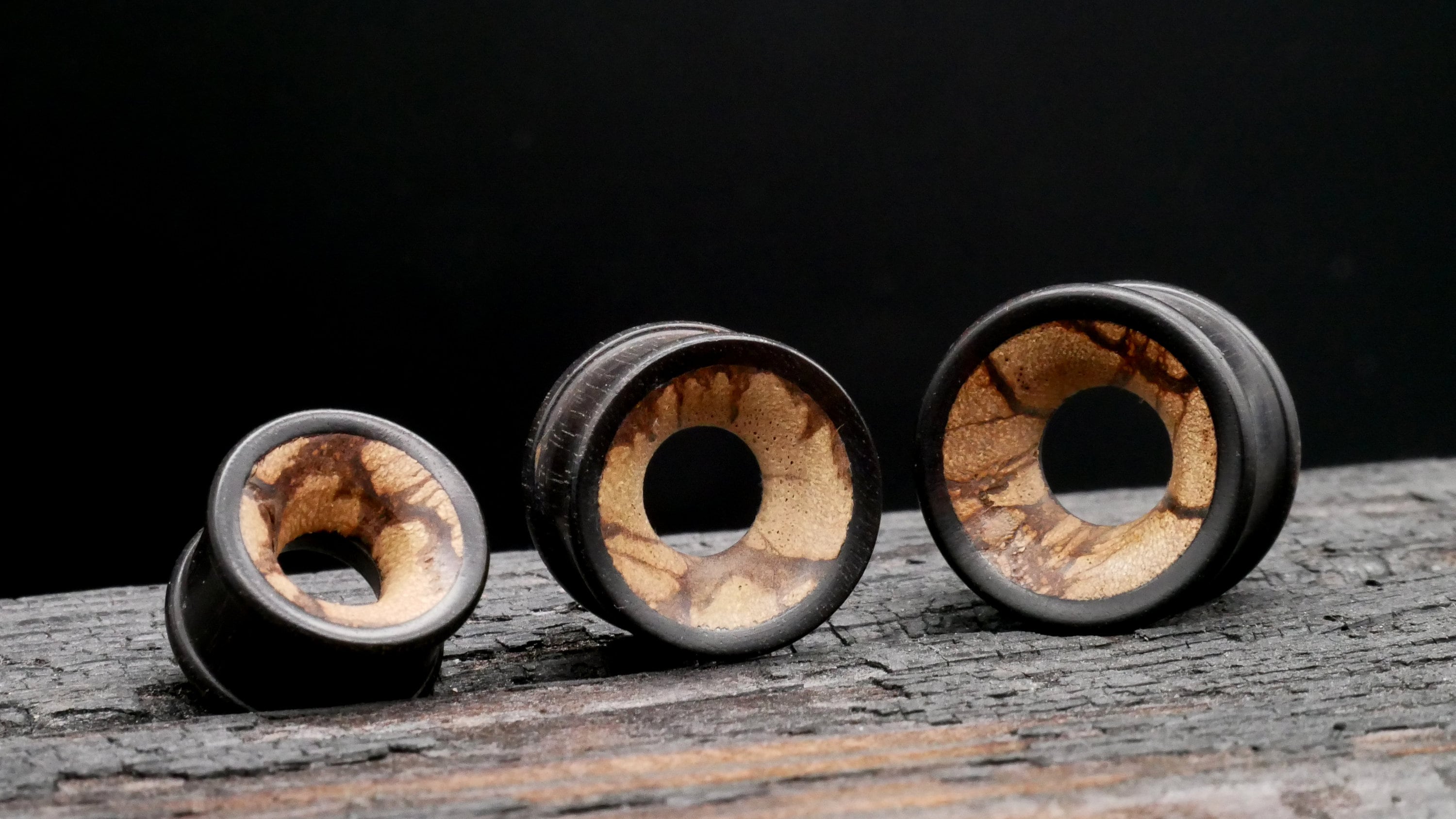 1x Tunnel Narra Wood 8-25mm - D1 – LEELA Store
