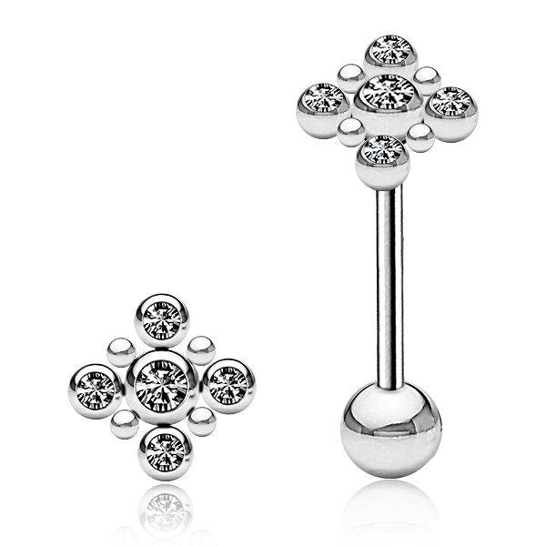Piercing Tongue Zungenpiercing - 1F/01